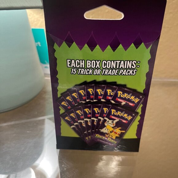 Pokemon Trick Or Trade Booster Packs Halloween‎ TCG 15 Packs Sealed - Picture 2 of 3